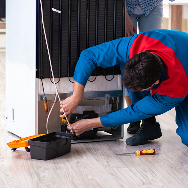 how long does it usually take to repair a refrigerator in Beecher City